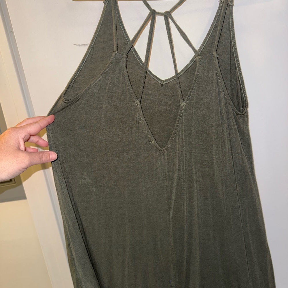Heart Hips Olive Green Camisole